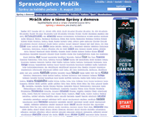 Tablet Screenshot of mracik.sk